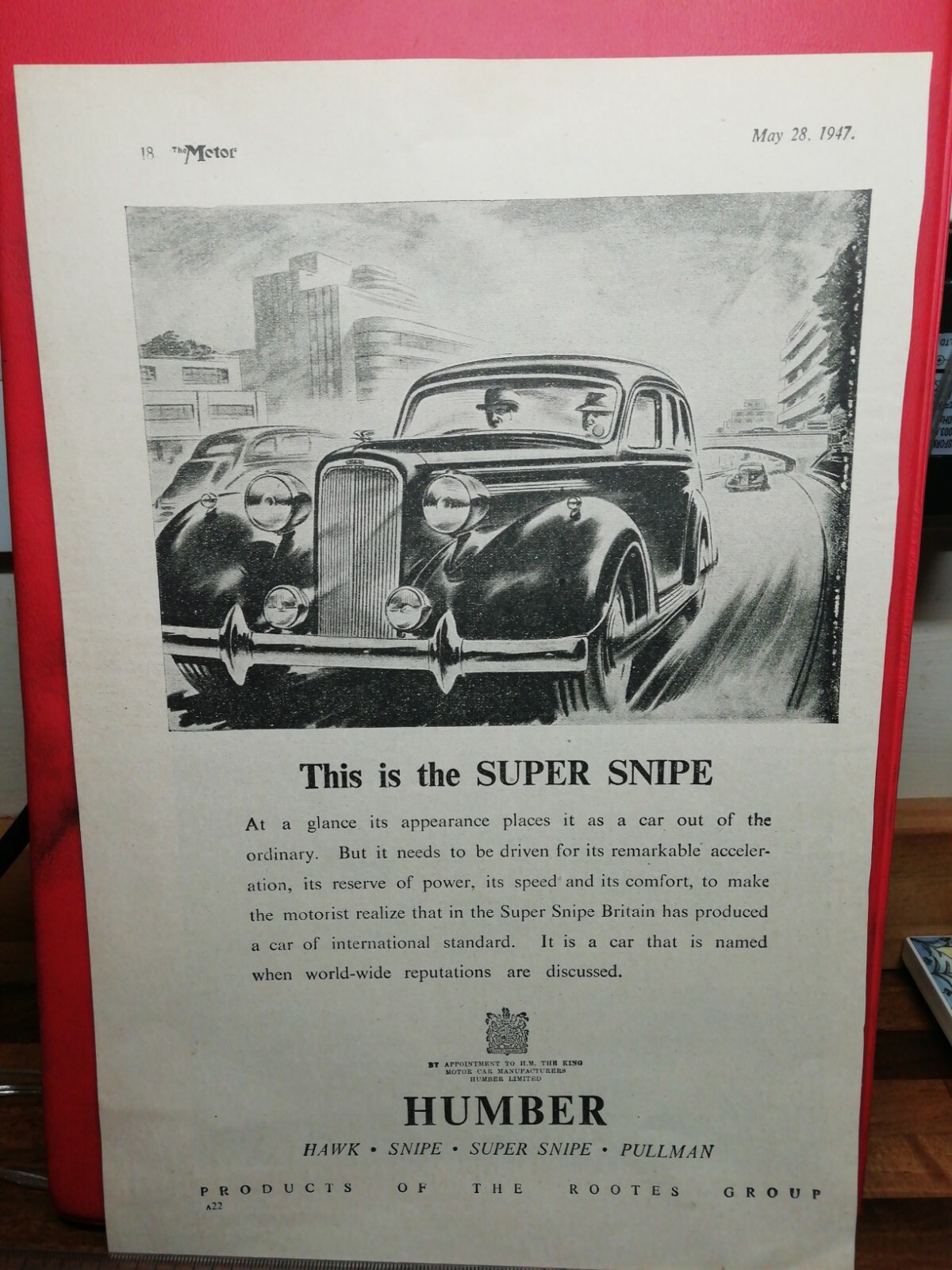 Humber Super Snipe for sale in UK View 53 bargains