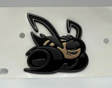 24-26 Dodge Charger Scat Pack Right Fender Emblem Dark Factory Mopar New Oem