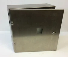 Hammond 2S16166 Stainless Steel Electrical Control Panel Enclosure 16"x 16"x 6"