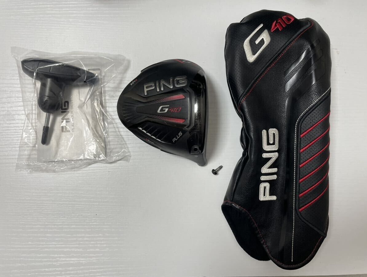 Ping G410 Plus 9* ( 9.0 ) Driver HEAD Only w/cover, tool