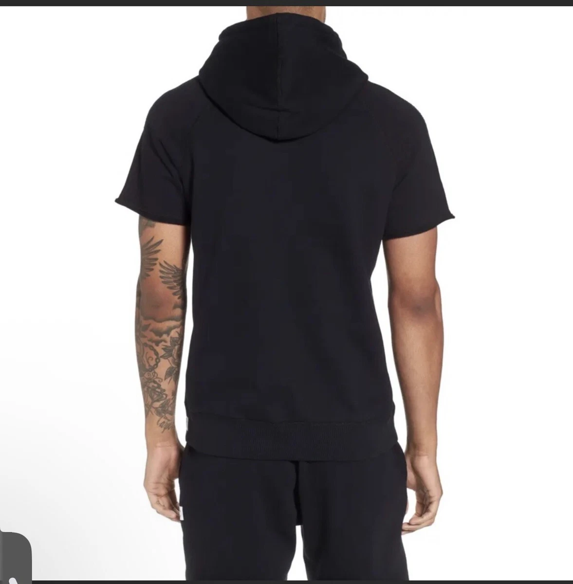 Reigning champ short sales sleeve hoodie