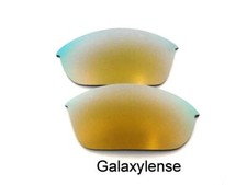 Galaxy Replacement Lenses For Oakley Half Jacket 2.0 Sunglasses 24kGold Polariz