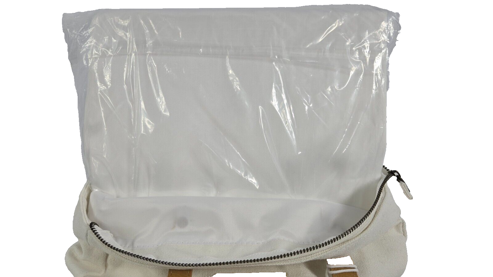 Cozy Earth Bamboo Queen White Fitted Sheet with Free Canvas Storage Bag