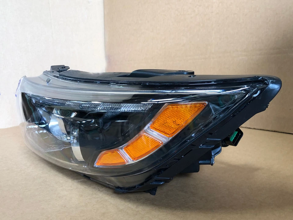 Halogen Headlight w/ LED DRL Accent Bar for 2014 2015 Kia Optima Driver Bulb - Image 4 of 4