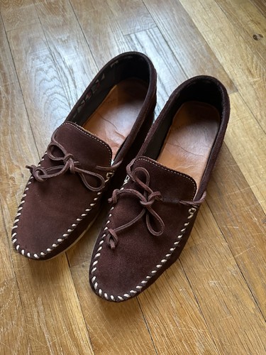 Zara Halbschuhe Rindsleder Wildleder Art Gr.41 Herrenschuhe gebraucht Ref. N10