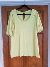 BHS Lime Green tunic top 20,