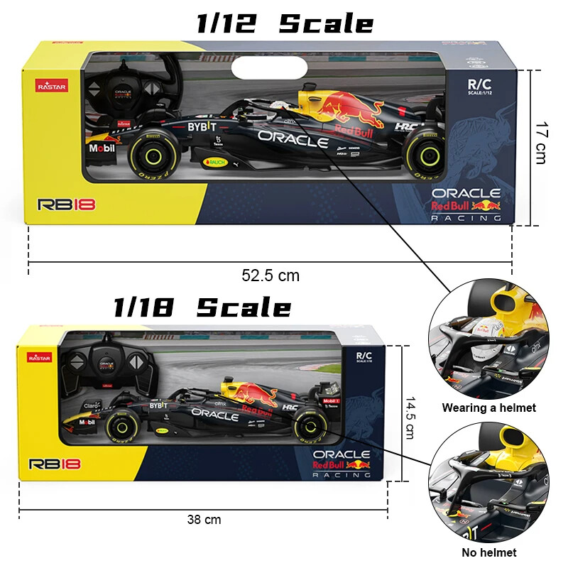 Red Bull RB18 フェルスタッペン1/12ステアリング付き 電動可