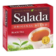 12 Pack - Salada Original Blend Black Tea Bags - 100 Count