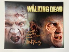 MIKE MUNDY In Person Signed Autograph 20x25cm The Walking Dead