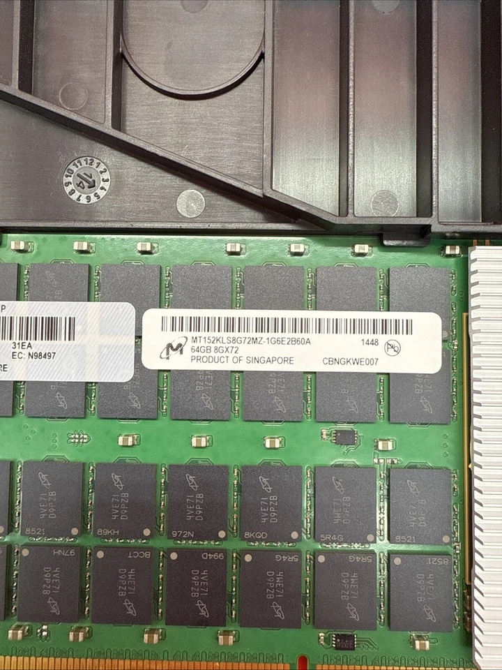 IBM 00LP639 64GB DDR3 MT152KLS8G72MZ-1G6E2B60A 8286 31EA Power8 CDIMM Server Ram - Image 3 of 4