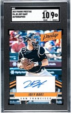 2019 Panini Prestige Joey Bart Autograph SGC 9 w/10 AUTO RC