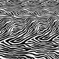 Animal Print Zebra 4 way Stretch Spandex Fabric 60" wide by Yard for Swimwear