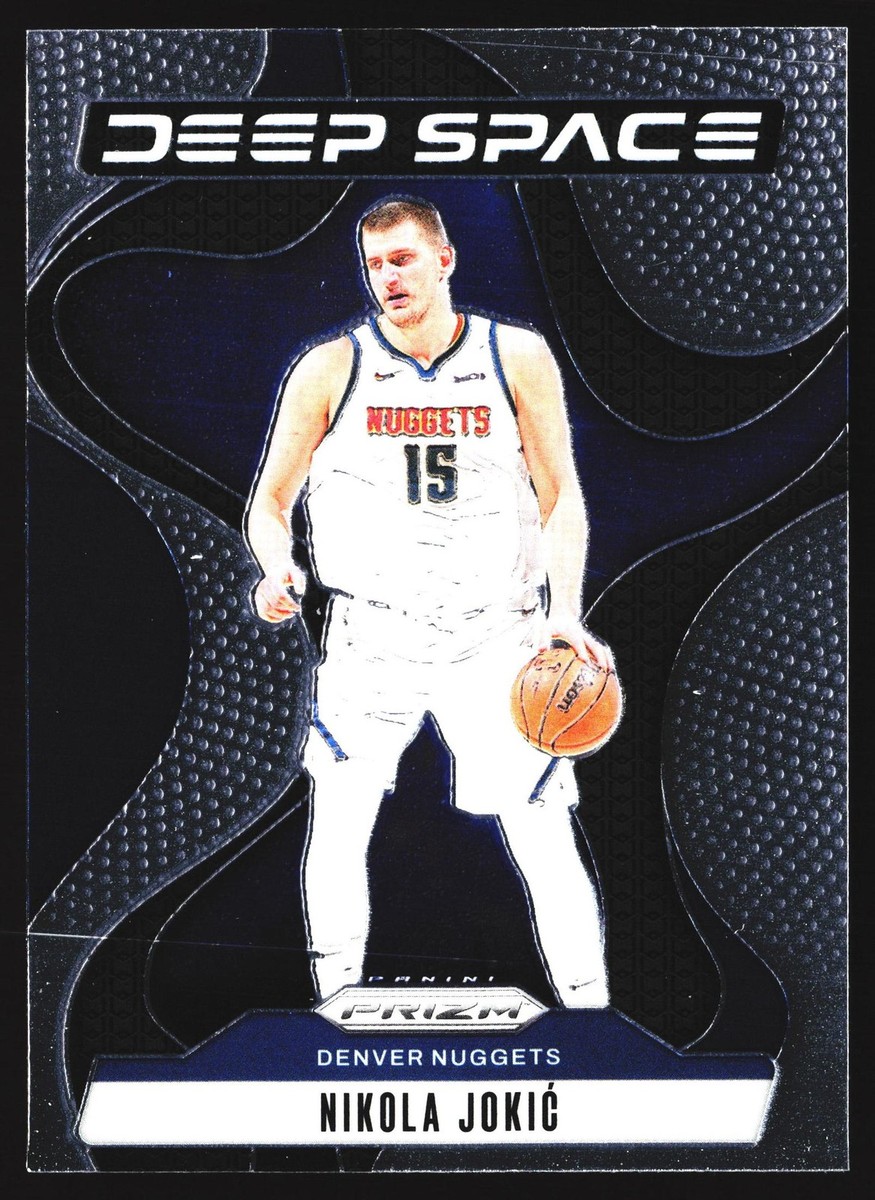 Nikola Jokic 2024-25 Panini Prizm Deep Space Denver Nuggets Card