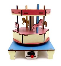 Teachers STEM Carousel Kids DIY Science Education Experiment Kit Puzzle Toys