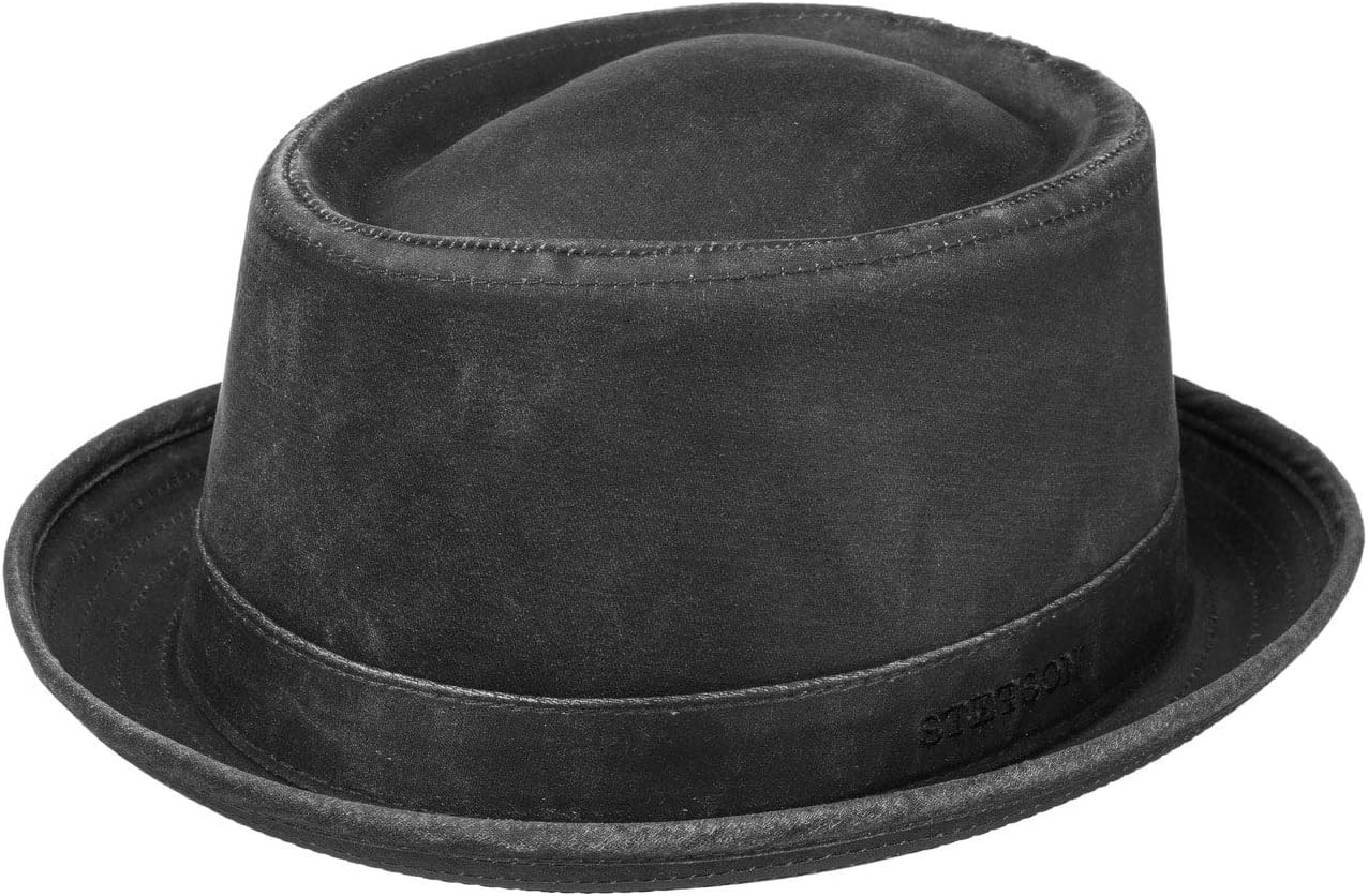 Stetson #x#Women s/Men s Odenton Pork Pie hat Cotton Pork Pie hat