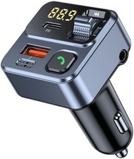 Cargador De Carro Para Celulares Con Blutu Bluetooth Musica Radio FM Llamadas