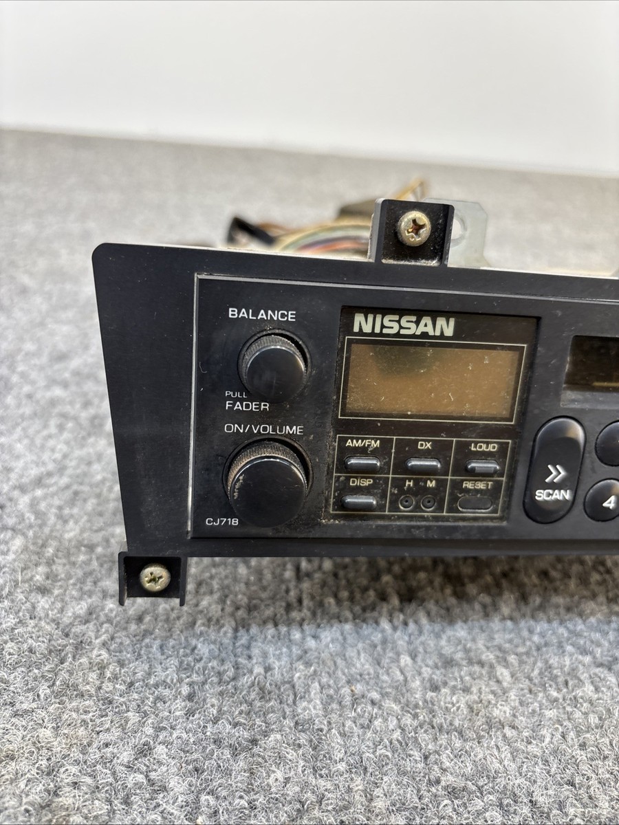 1990-1992 Nissan D21 Hardbody Am-fm Cassette Radio Stereo Pn-9300u
