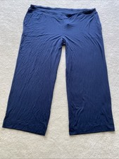 Soma XXL S Cool Nights Solid Pajama Pants Nightfall Navy
