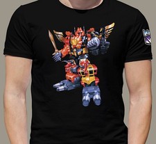 T-shirt G1 Transformers Predaking Box Art Decepticons unisex 100% cotone morbido.