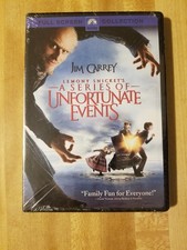 Lemony Snicket's a Series of Unfortunate Events DVD, Full Screen Edition NEW