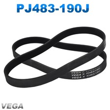 VEGA V-Belt PJ483 190J Rubber Belt 3/4/5/6/7 Ribs for RC Model Motor