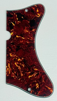 Red Tortoise Pickguard Scratch Plate For Fit Danelectro U2 Style Guitar
