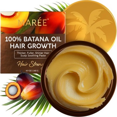 MAREE Batana Oil for Hair Growth   100% Natural Botana Oils Hair Growth   Ra
