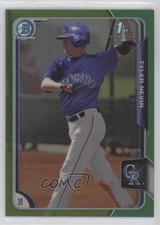2015 Bowman Draft Chrome Green Refractor 36/99 Tyler Nevin #111 s3g