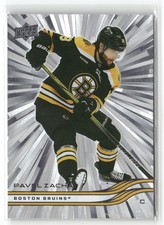 2025-26 Upper Deck #258 Pavel Zacha Outburst Silver