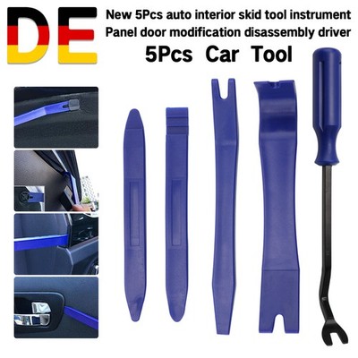 5pcs Kit Auto Trim Removal Werkzeug Türverkleidung Befestigung Dashboard Plastik