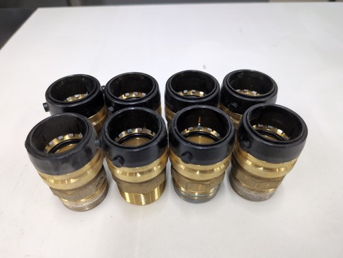 Shark Bite Brass Male Hose Pipe Fitting 114 Inch Push To Connect 1 1/4"