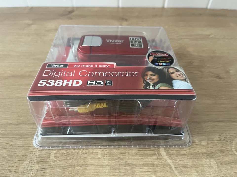 Vivitar DVR 538HD Digital Video Camera Camcorder New - Image 2 of 3