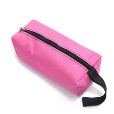 1Pc Canvas Zipper Pouch Portable Tool Bag Tool Storage Holder Hand Tool Pouch