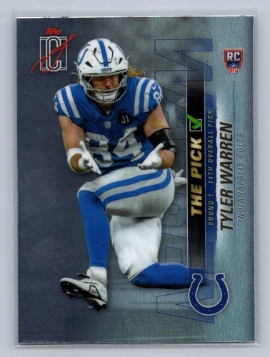 2025 Topps Signature Tyler Warren Base (RAW)