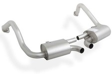 Remus Edelstahl Sportauspuff 2x102mm schräg schwarz Porsche Boxster 718 Typ 982