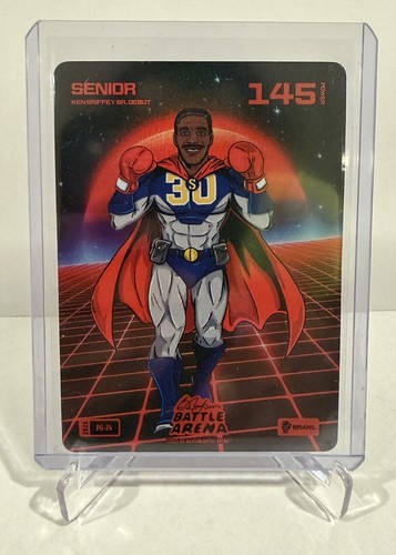 2026 Bo Jackson Battle Arena Senior Power Glove SP Foil PG-24 Ken Griffey Sr.