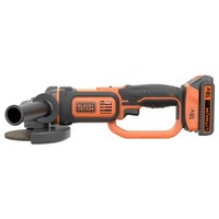 Black & Decker BCG720M1-QW Akku-Winkelschleifer 125 Mm Inkl. Akku, Inkl.