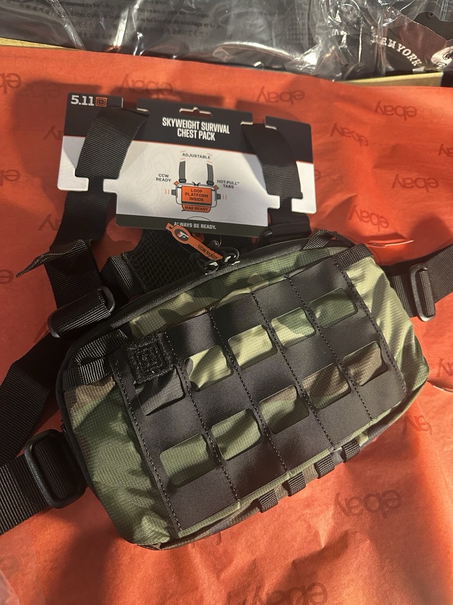 5.11 Tactical Woodland Camo Skyweight Survival Chest Pack - Style