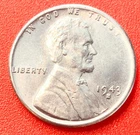 1943-S Lincoln Wheat Cent Penny GEM BU From an Original Bank Roll
