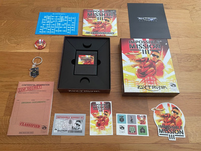 Impossible MIssion III c64 game cartridge collectors edition