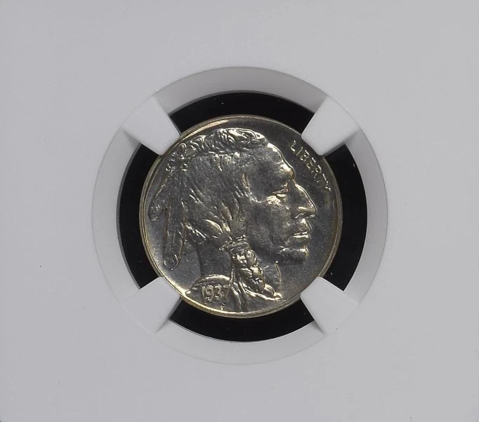 1937 5c Buffalo Nickel NGC PF 64 = A Bright, High Grade PROOF Buffalo - Image 3 of 4