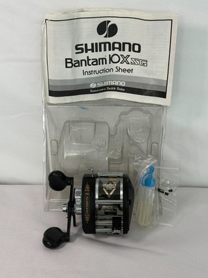 Shimano Bantam 10X SG Baitcasting Reel NOS Japan Graphite Titanium Spool Vintage