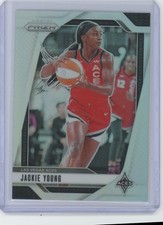 Jackie Young Silver Prizms 2024 Panini Prizm WNBA #1