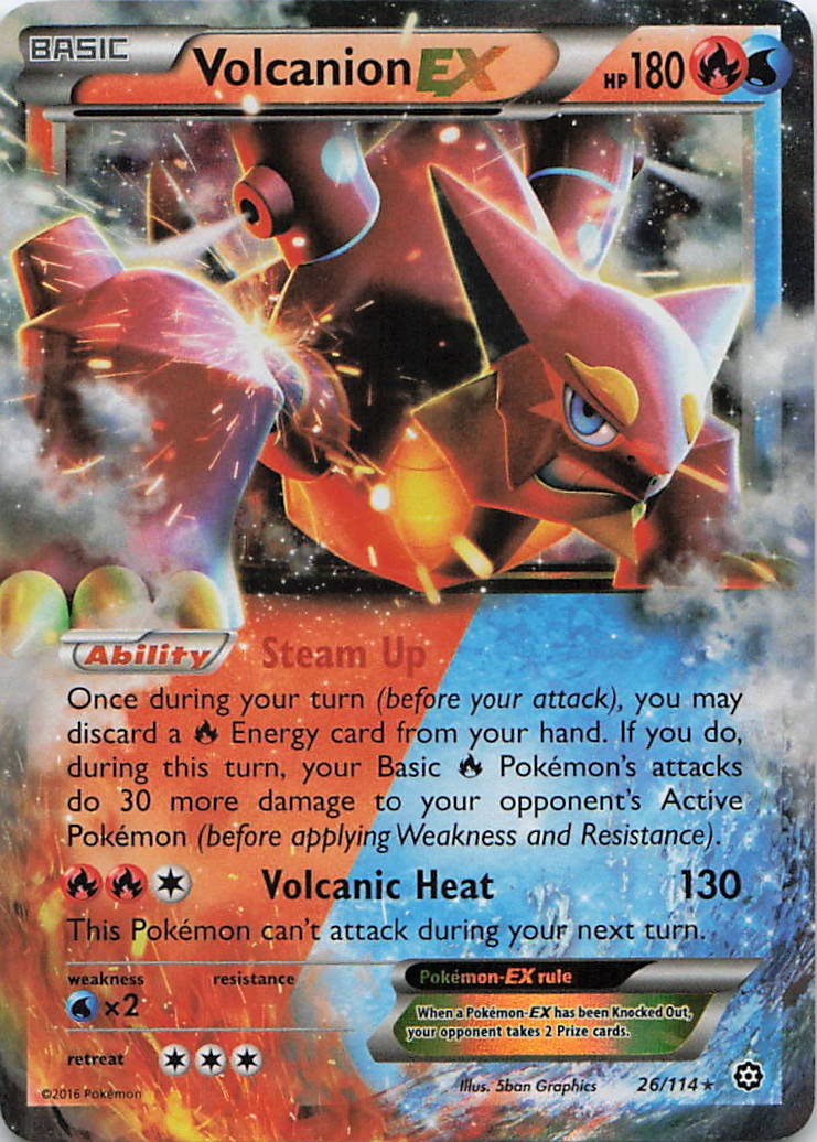 READ DESC* Volcanion - 26/114 Promo Cards 026/114 DMG
