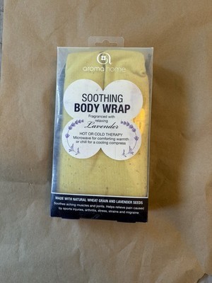 Aroma Home Soothing Body Wrap Lime Microwaveable Herbal Hot/Cold Pain Relief
