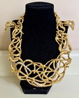 VINTAGE 1994 ELIZABETH TAYLOR  TREASURED VINE NECKLACE EARRINGS — photo 5