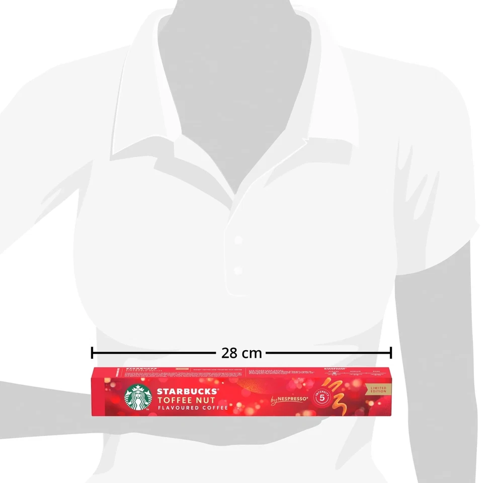 🔥Starbucks Nespresso OriginalLine Toffee Nut, 120 cápsulas de café espresso 🔥 Foto 4 de 4