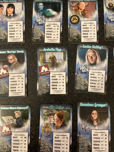 Harry Potter Set of 30 Top Trumps Cards Excellent Condition Perfect For H.P Fans - Picture 4 of 6