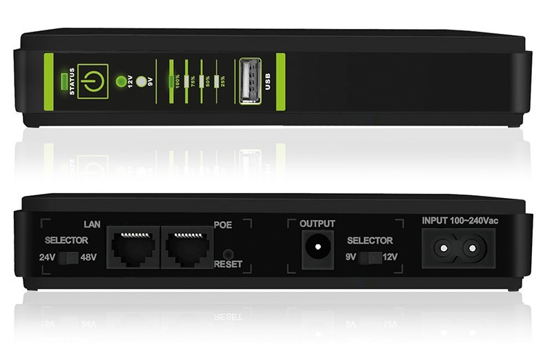 Tecnoware Mini UPS 25W: Internet Sempre Attivo per i Tuoi Ospiti