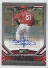 2020 Panini Chronicles Playbook Auto Enyel de los Santos #PA-ED Auto qp4